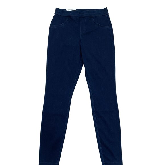 NWT Hue Stretch Denim Leggings Medium Soft Girl Lounge Casual Capsule Wardrobe - Picture 7 of 8